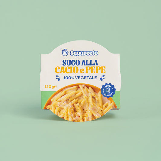 SUGO ALLA CACIO E PEPE 100% VEGETALE