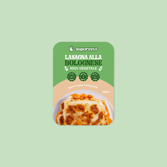 LASAGNA BOLOGNESE 100% PLANT-BASED