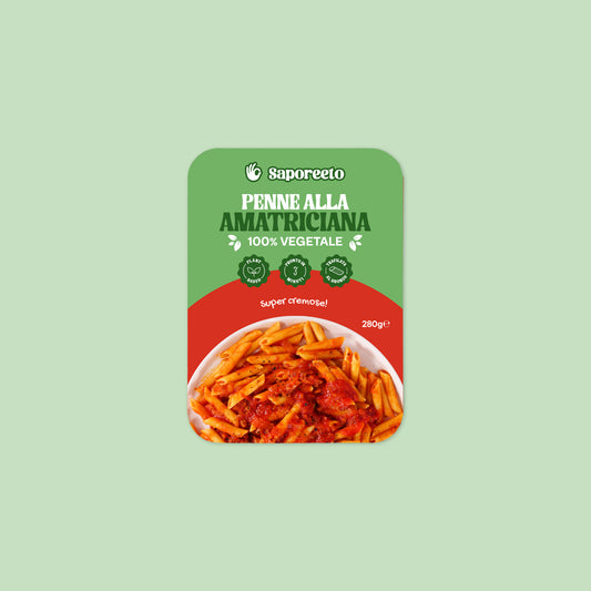 PENNE ALL'AMATRICIANA 100% PLANT-BASED