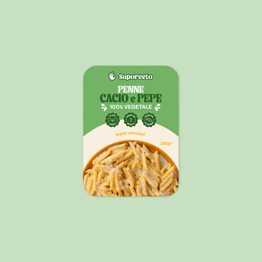 PENNE CACIO E PEPE 100% PLANT-BASED