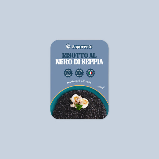 RISOTTO AL NERO DI SEPPIA