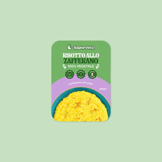 100% VEGETABLE SAFFRON RISOTTO