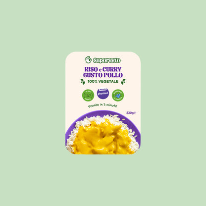 RISO AL CURRY GUSTO POLLO - Planted